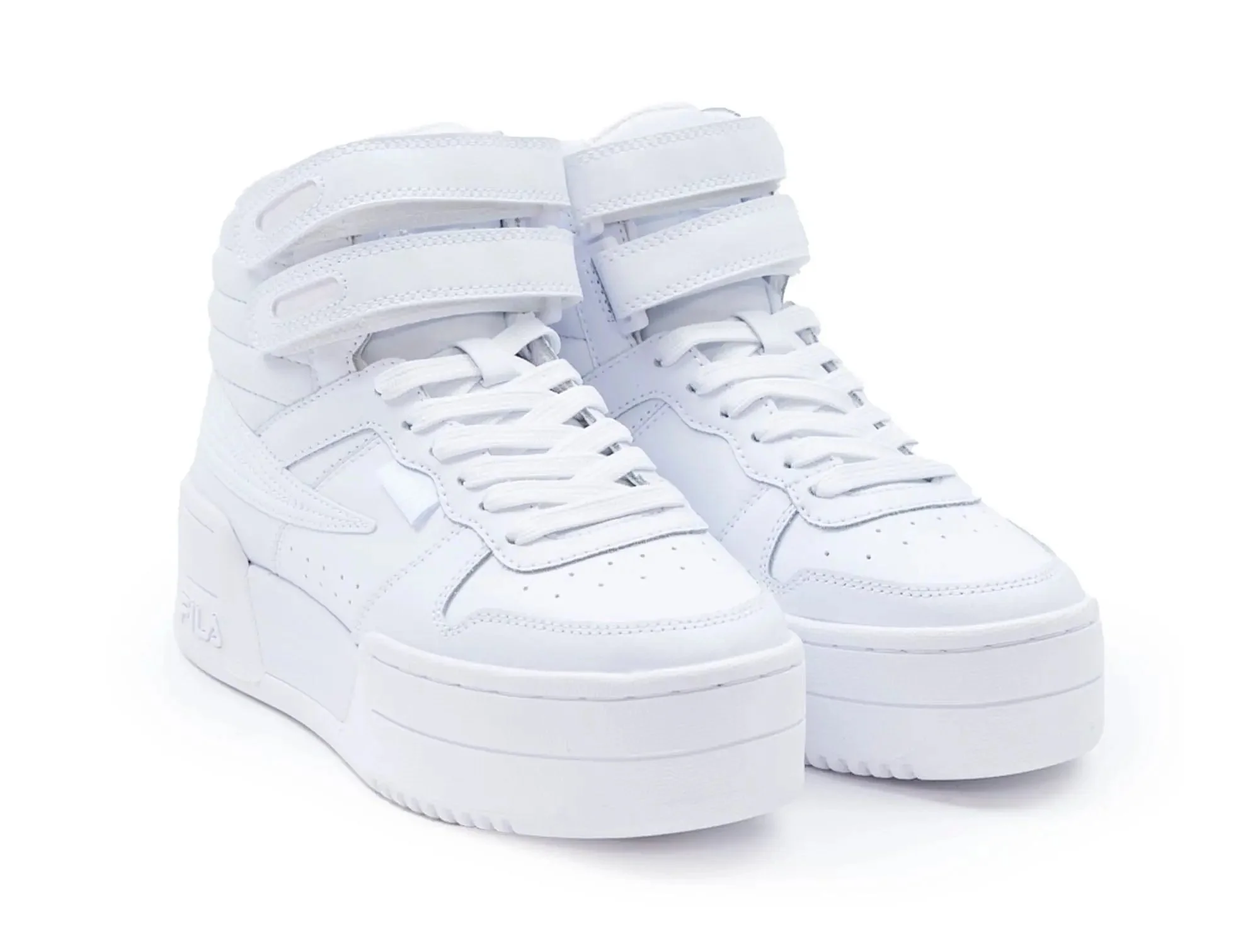 Zapatilla Fila F-14 Lifted Mujer Mono Blanco - Image 3