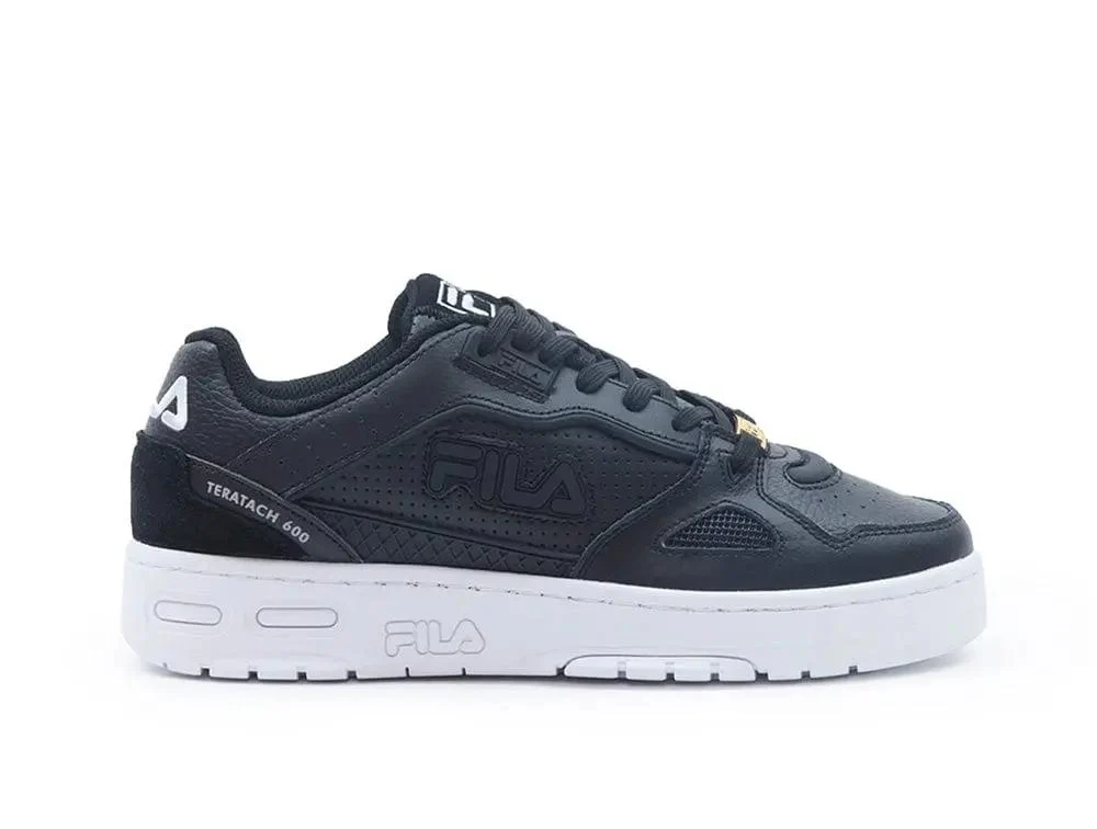 Zapatilla Fila Teratach 600 Cuero Hombre Negro