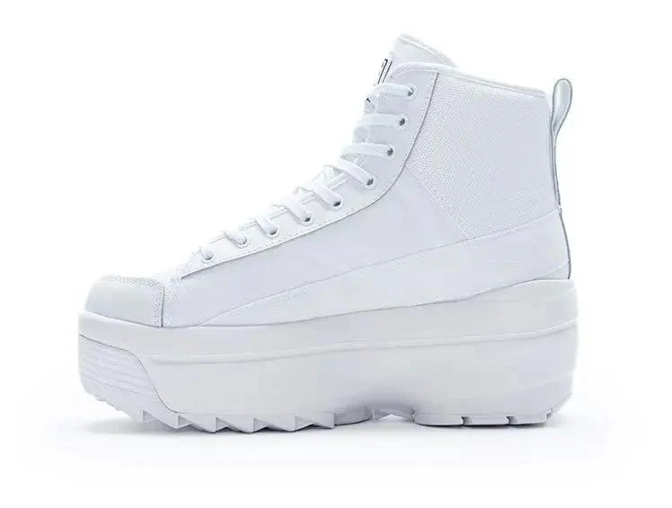Zapatilla Fila Zora Trail Hi Mujer Mono Blanco - Image 3