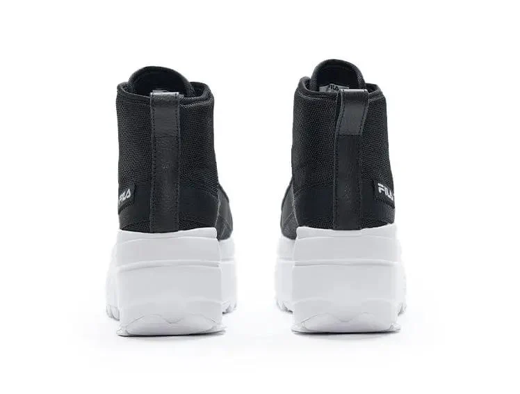 Zapatilla Fila Zora Trail Hi Mujer Negro - Image 4