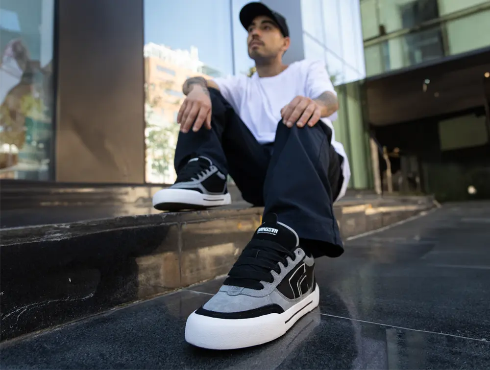 Zapatilla Gangsta Groovy Unisex Gris - Image 3
