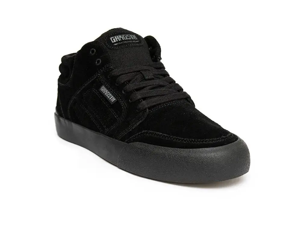 Zapatilla Gangsta Wallride Mid Unisex Negro - Image 2