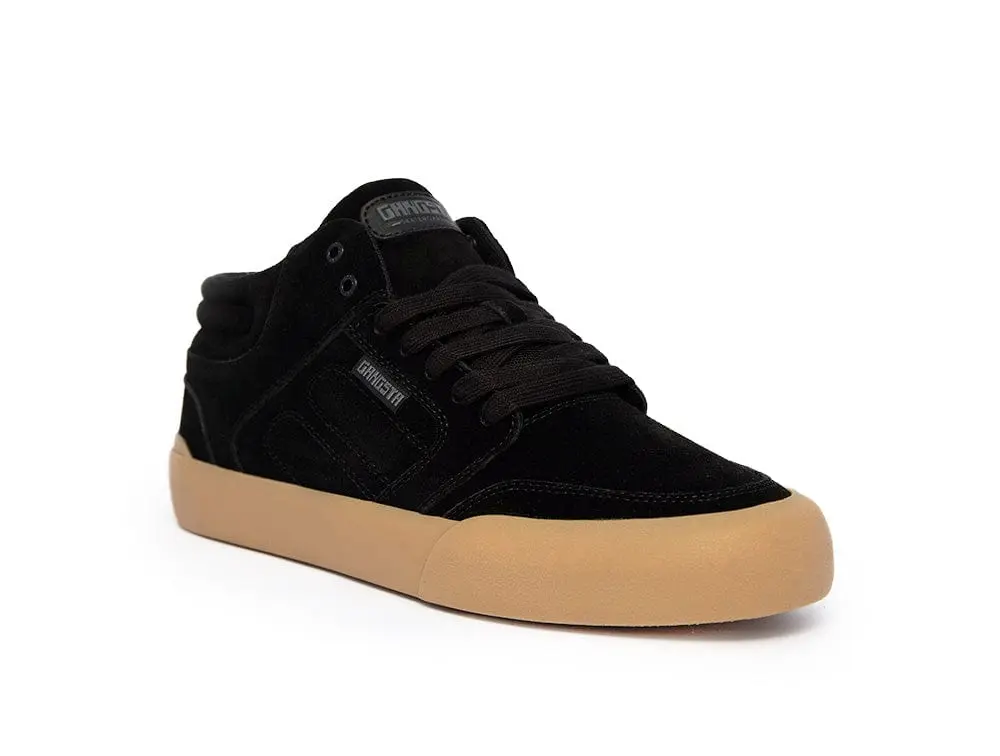 Zapatilla Gangsta Wallride Mid Unisex Negro - Image 2