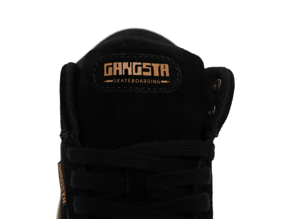 Zapatilla Gangsta Wallride Mid Unisex Negro - Image 3