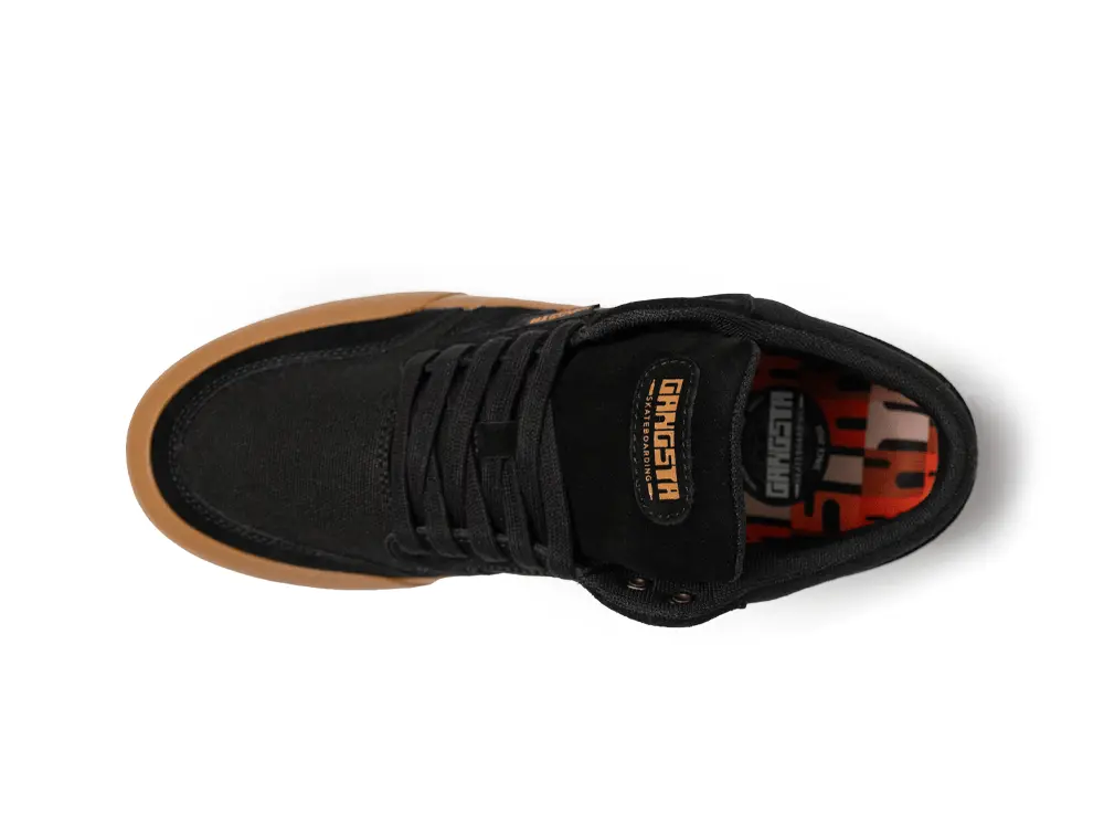 Zapatilla Gangsta Wallride Mid Unisex Negro - Image 4