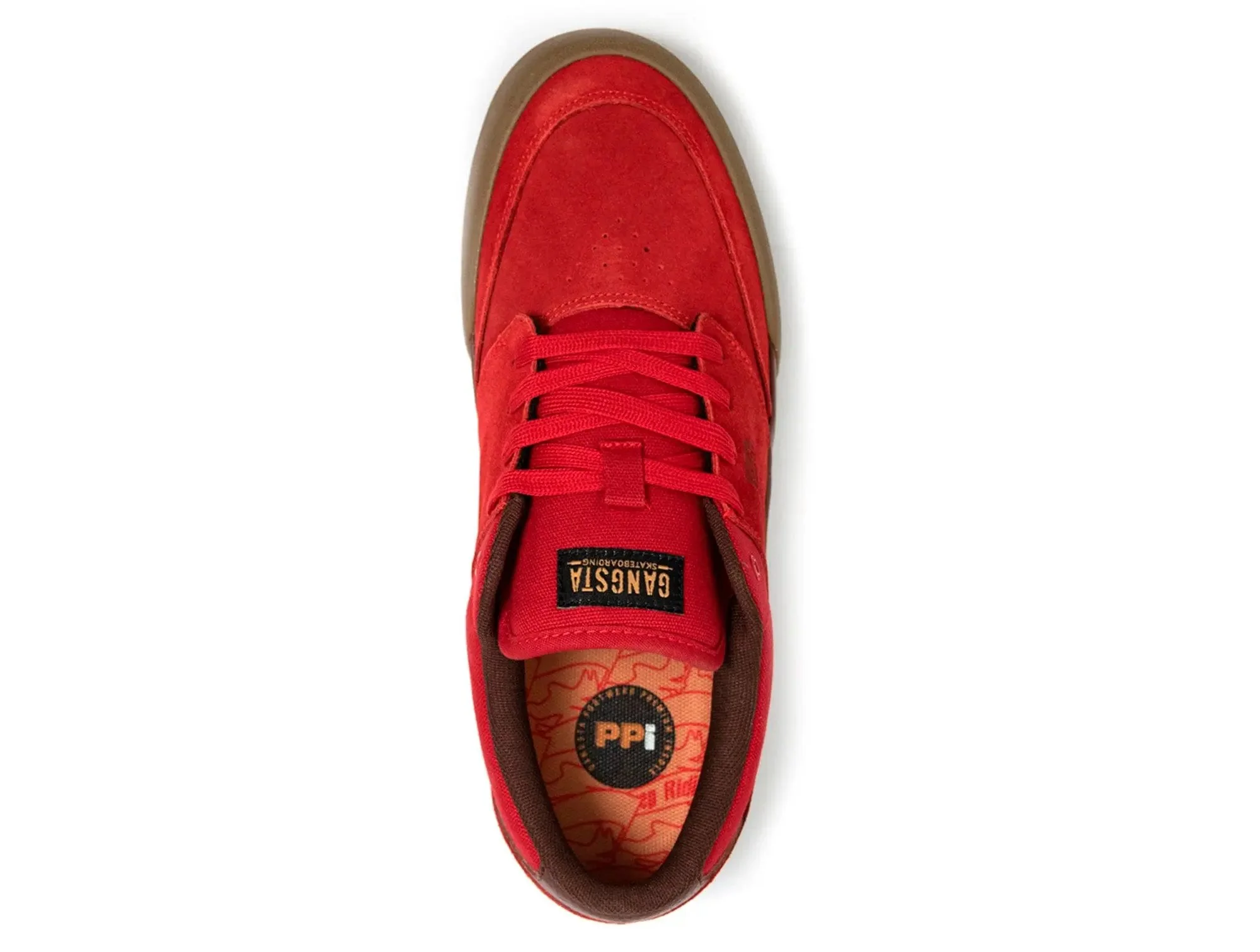 Zapatilla Gangsta Wallride S Hombre Rojo - Image 5
