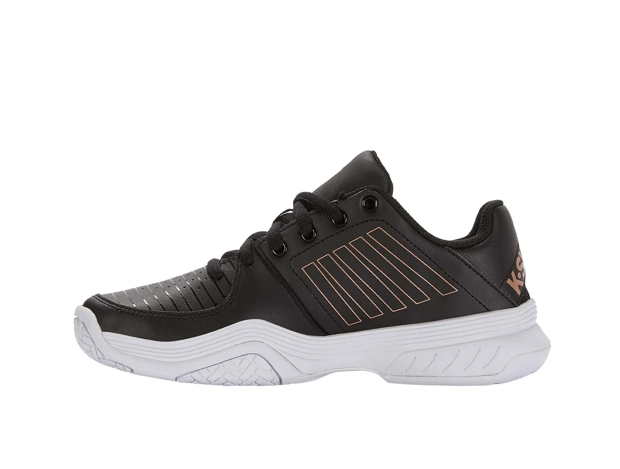 Zapatilla Kswiss Court Express Mujer Negro - Image 4