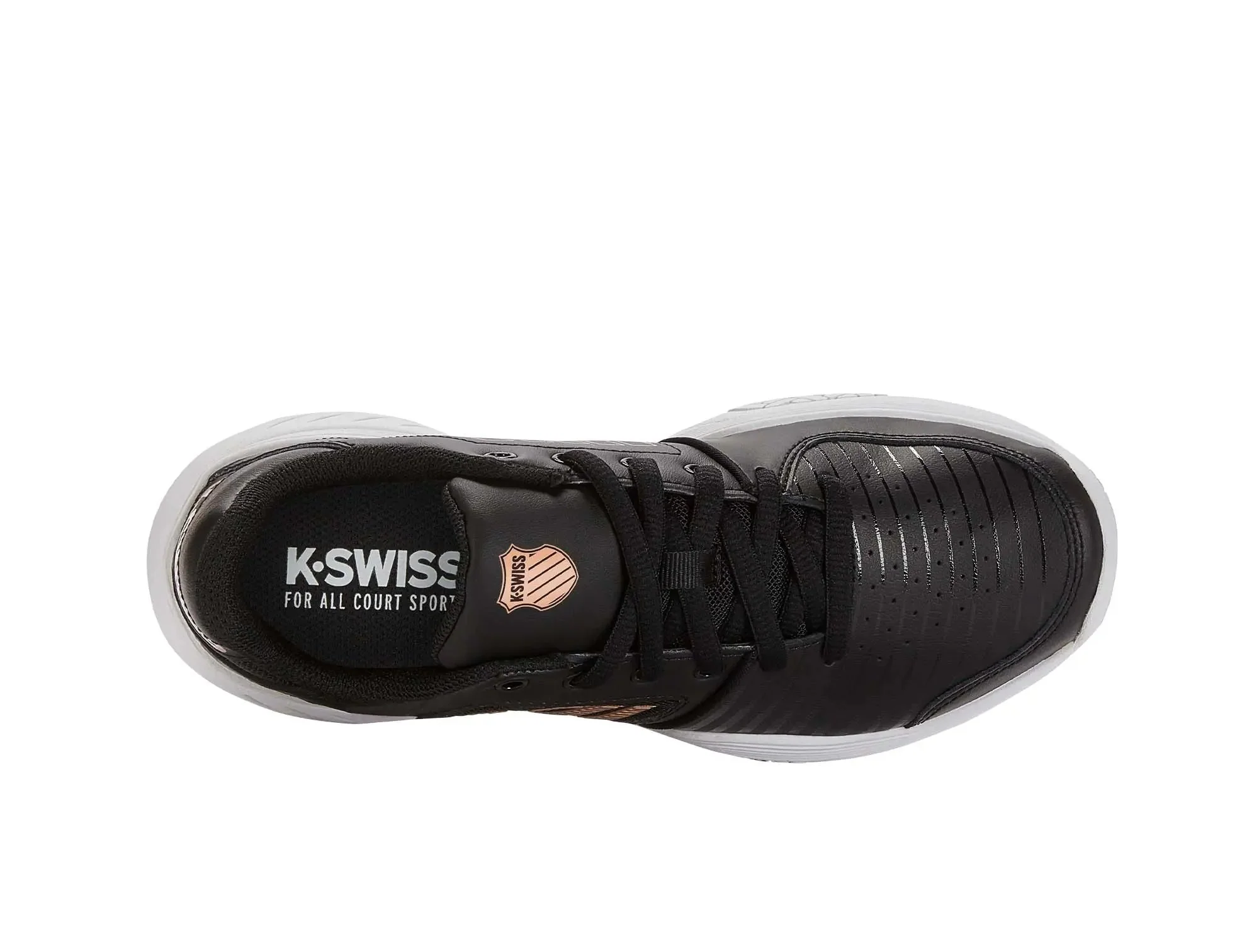 Zapatilla Kswiss Court Express Mujer Negro - Image 5