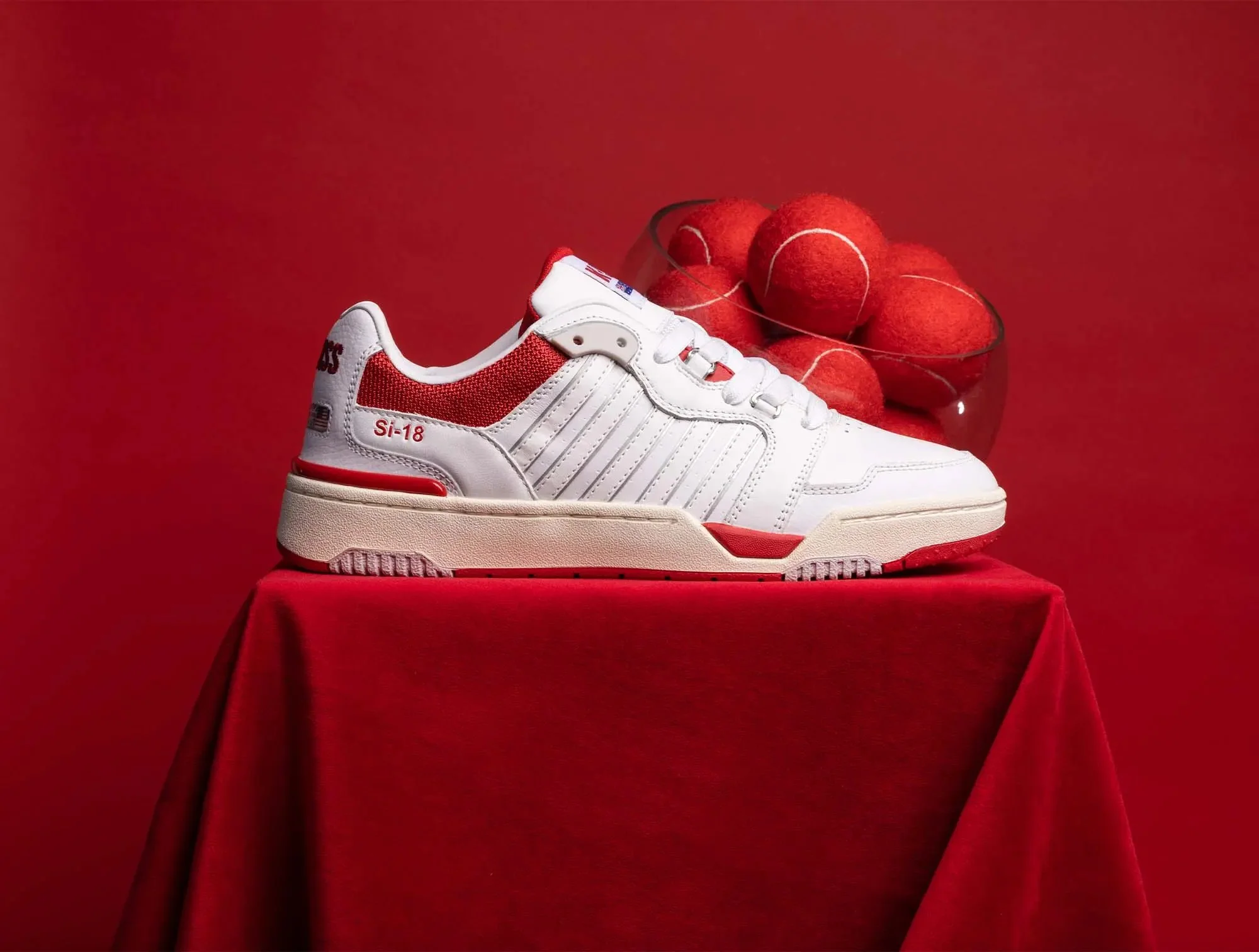 Zapatilla Kswiss Si-18 Rival Hombre Rojo - Image 2