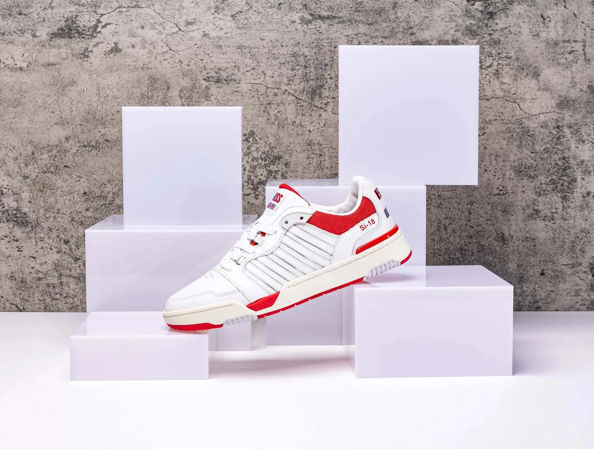 Zapatilla Kswiss Si-18 Rival Hombre Rojo - Image 5