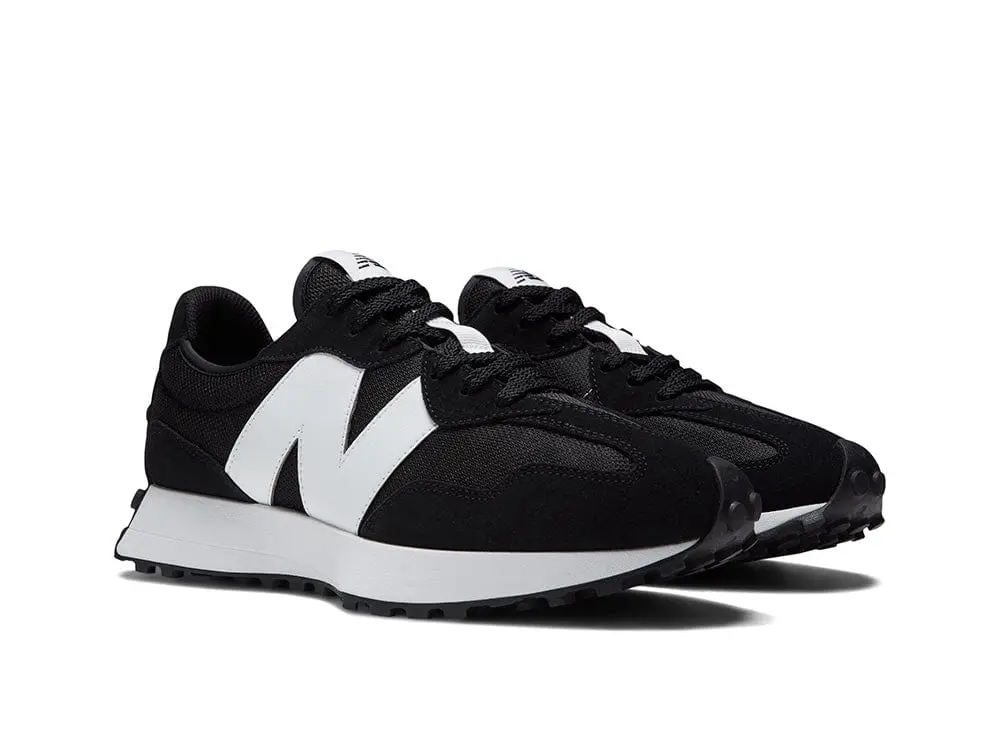 Zapatilla New Balance 327 Hombre Negro - Image 2