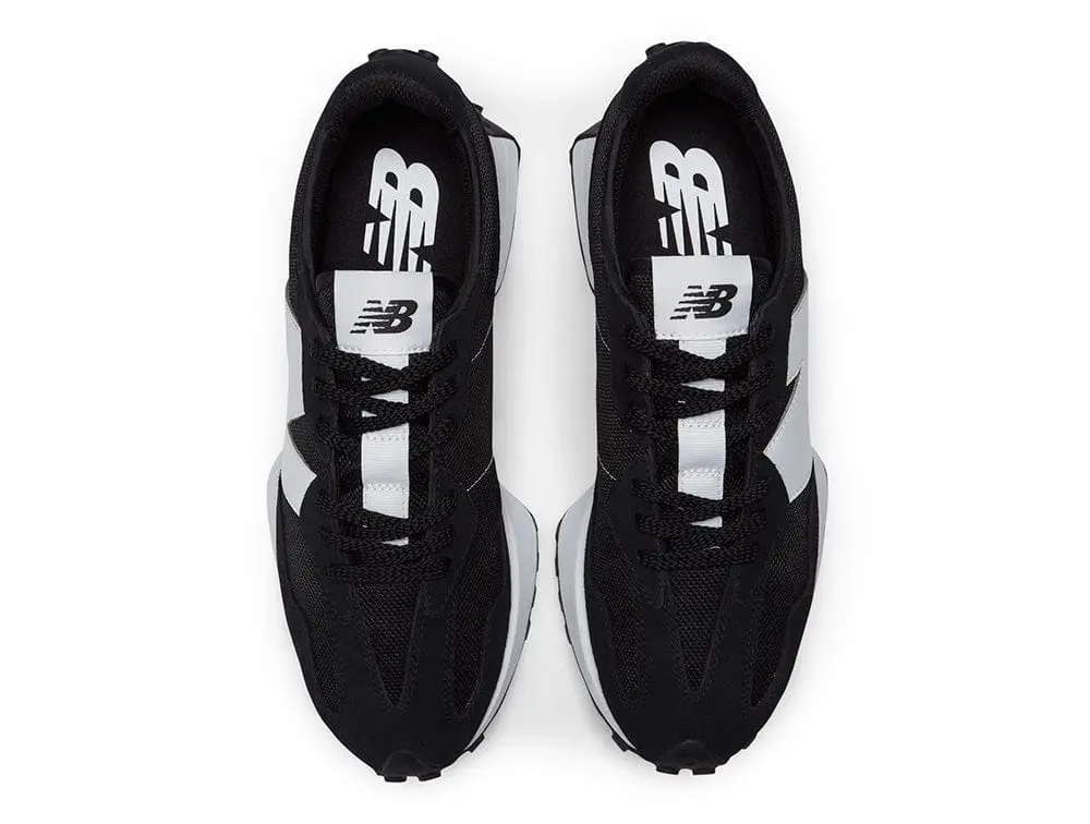 Zapatilla New Balance 327 Hombre Negro - Image 4