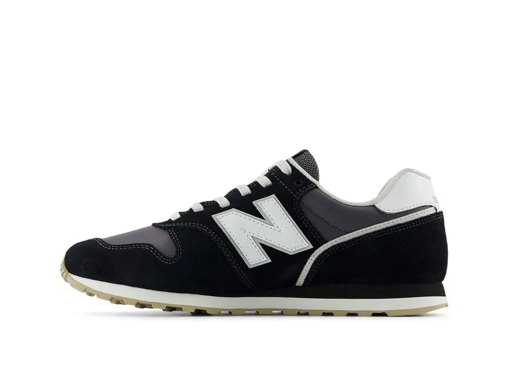 Zapatilla New Balance 373 Hombre Negro - Blanco - Gris - Image 2