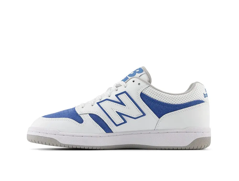 Zapatilla New Balance 480 Hombre Blanco Azul - Image 2