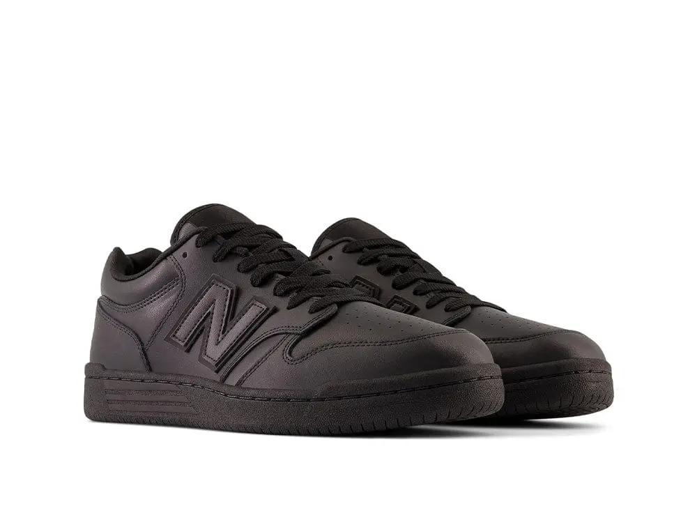 Zapatilla New Balance 480 Hombre Mono Negro - Image 3