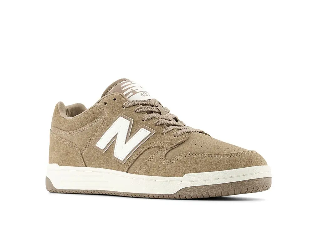 Zapatilla New Balance 480L Hombre Cafe - Image 2