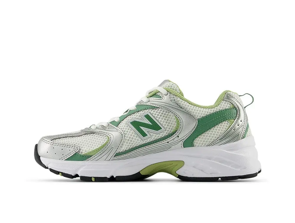 Zapatilla New Balance 530 Unisex Blanco - Verde Claro - Image 2