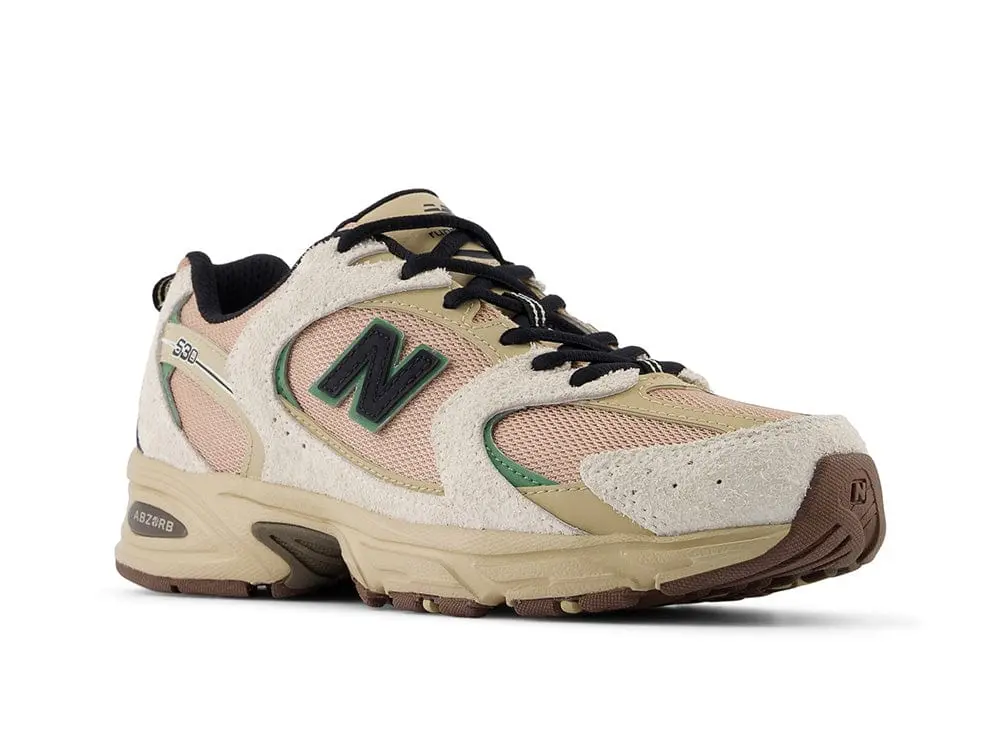 Zapatilla New Balance 530 Unisex Blanco - Verde - Image 2