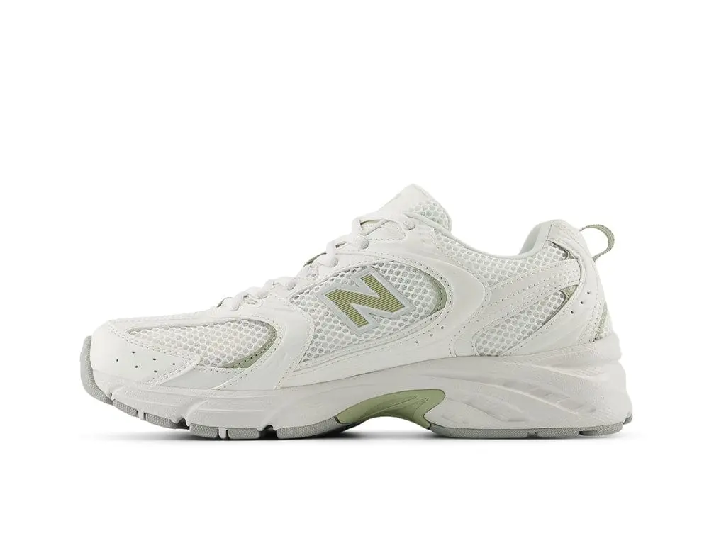 Zapatilla New Balance 530 Mujer Blanco Verde - Image 2