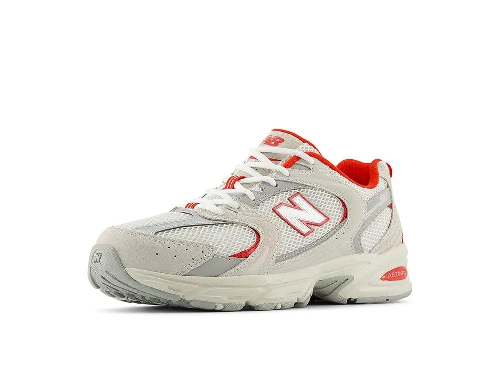 Zapatilla New Balance 530 Unisex Beige Red - Image 4