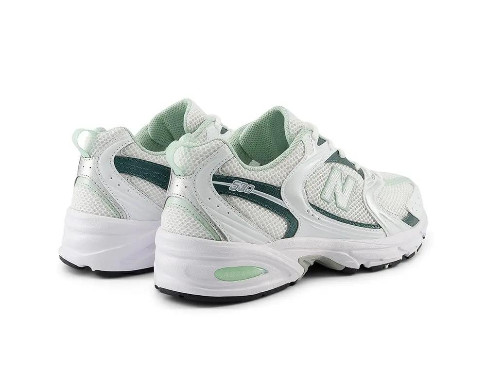 Zapatilla New Balance 530 Unisex Blanco Mint - Image 6