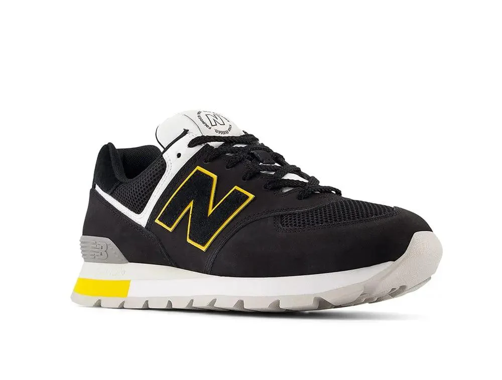 Zapatilla New Balance 574 Hombre Negro - Image 3