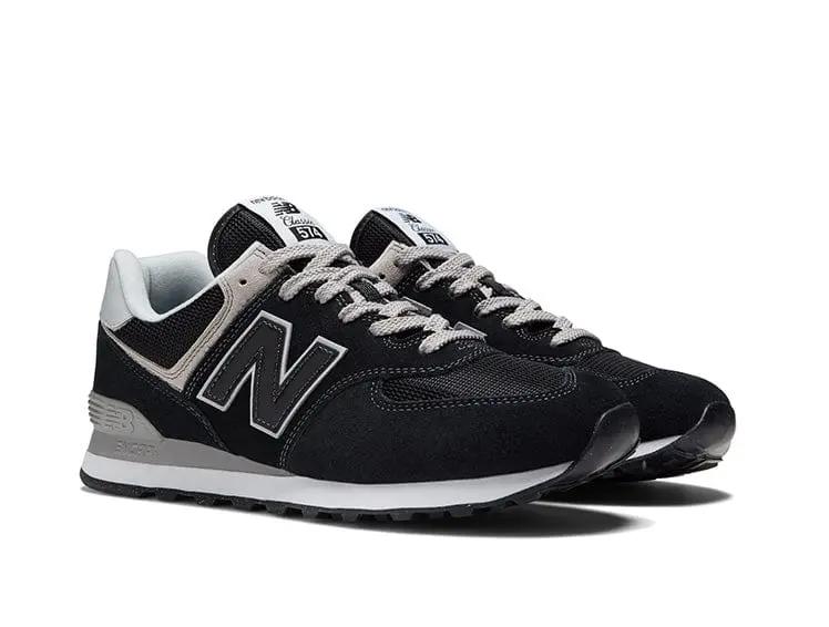 Zapatilla New Balance 574 Hombre Negro - Image 3