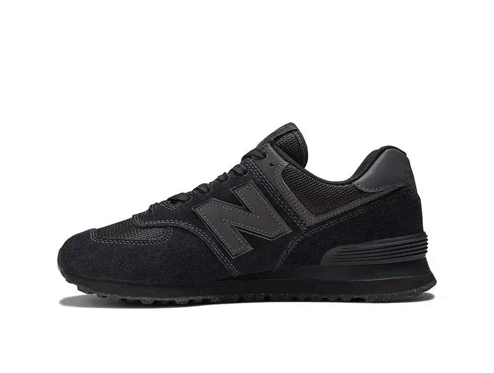 Zapatilla New Balance 574 Hombre Negro - Image 3