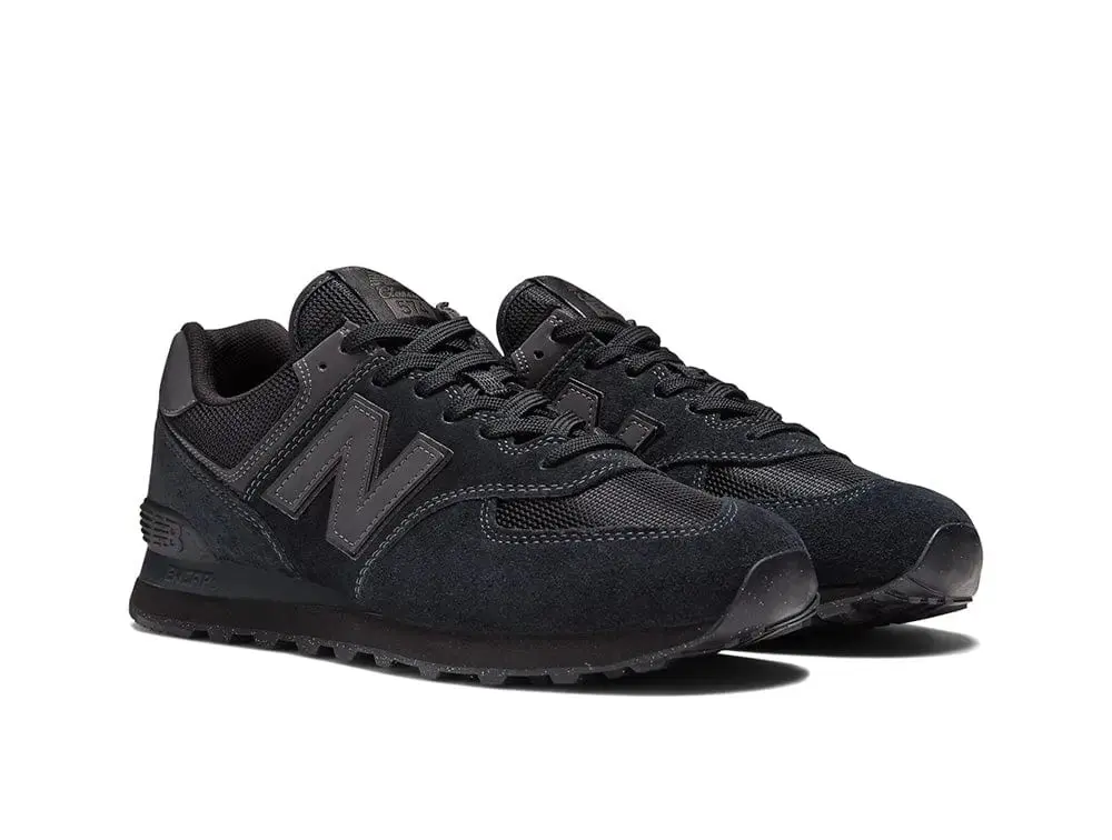 Zapatilla New Balance 574 Hombre Negro - Image 5