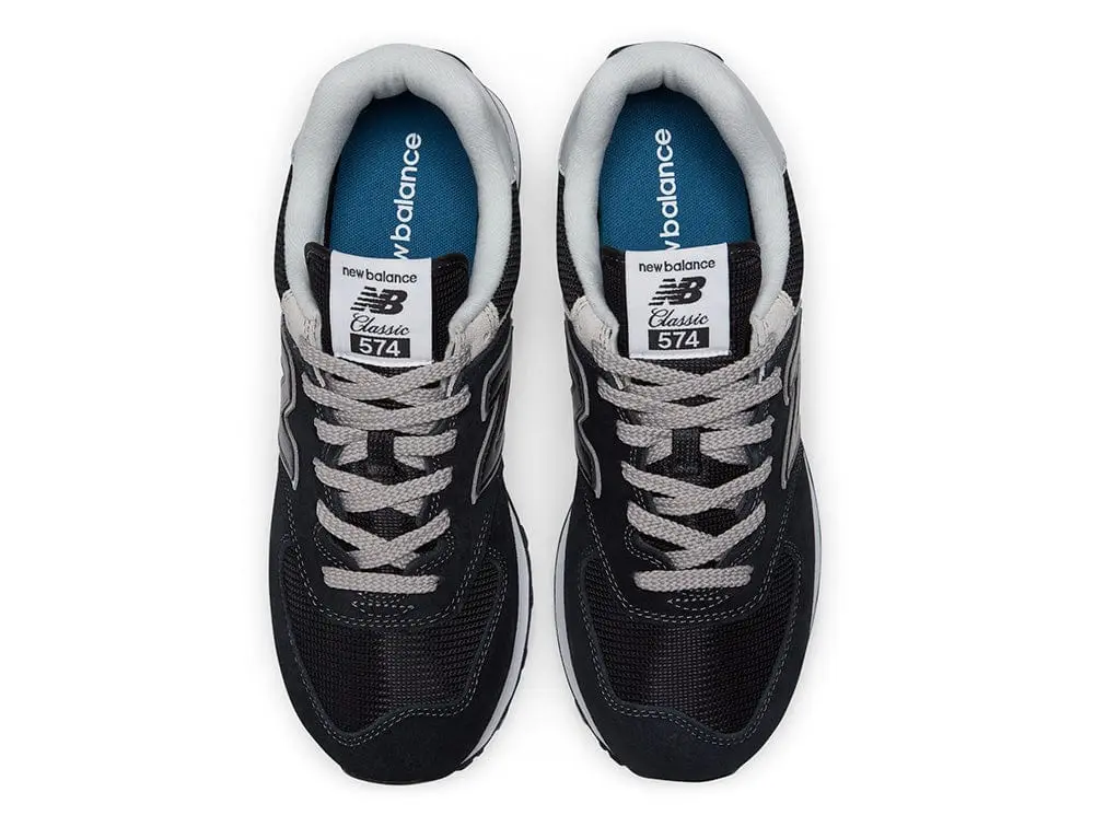Zapatilla New Balance 574 Mujer Negro - Image 4