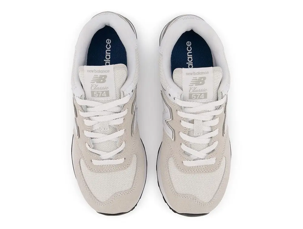 Zapatilla New Balance 574 Mujer Beige - Image 4