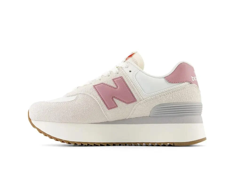 Zapatilla New Balance 574 Mujer Beige - Image 2