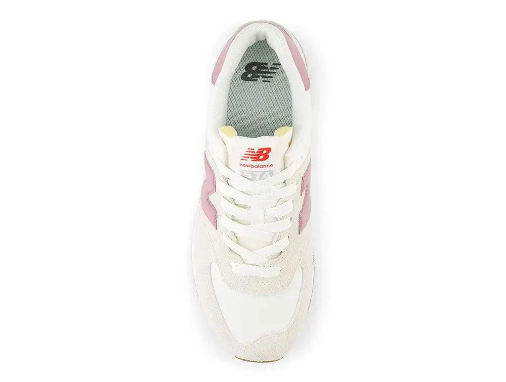 Zapatilla New Balance 574 Mujer Beige - Image 4