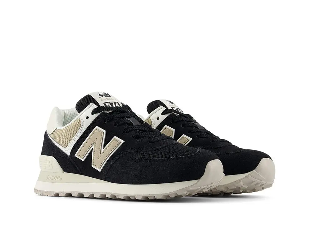 Zapatilla New Balance 574 Mujer Negro - Image 2