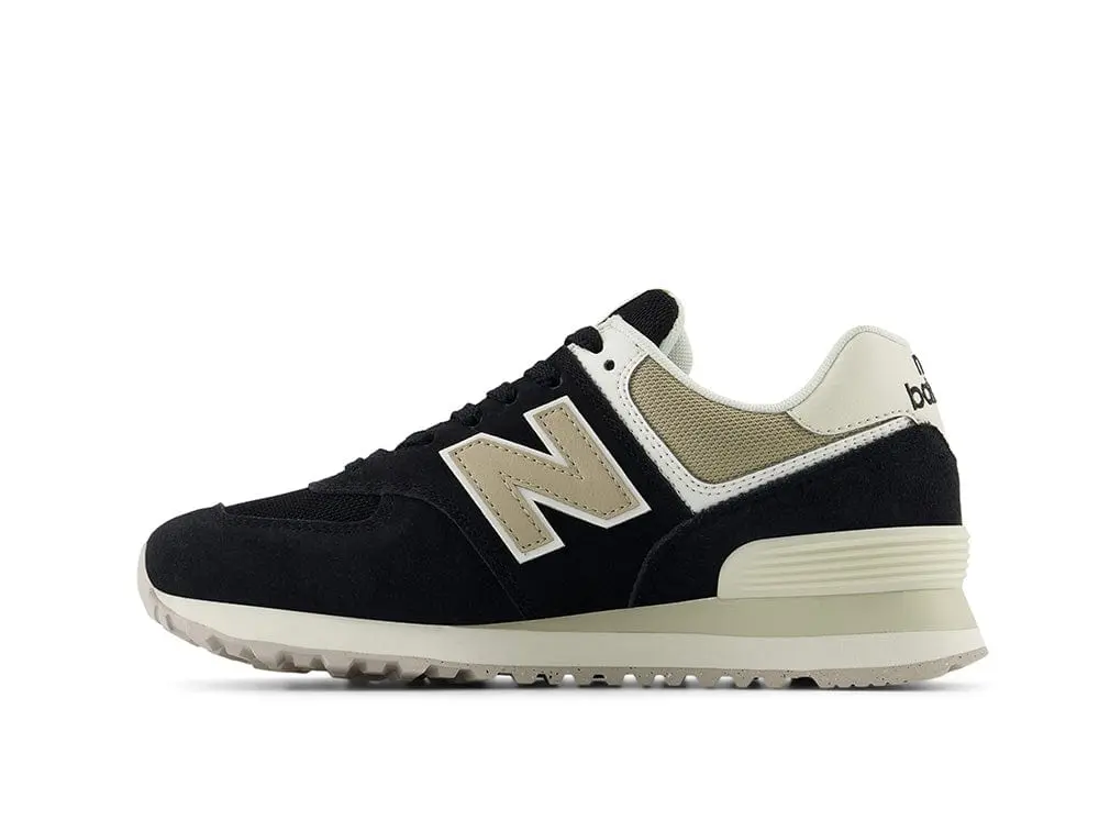 Zapatilla New Balance 574 Mujer Negro - Image 3