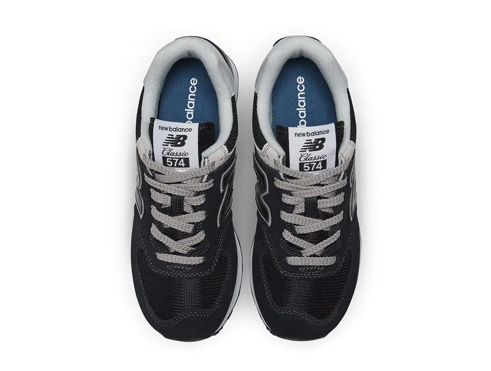Zapatilla New Balance 574 Mujer Negro - Image 4