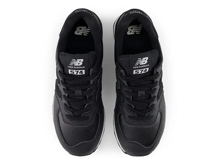 Zapatilla New Balance 574 Mujer Negro - Image 4