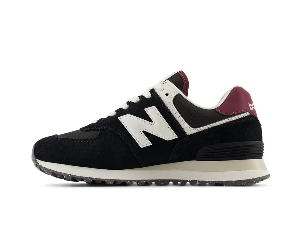Zapatilla New Balance 574 Mujer Negro - Image 2