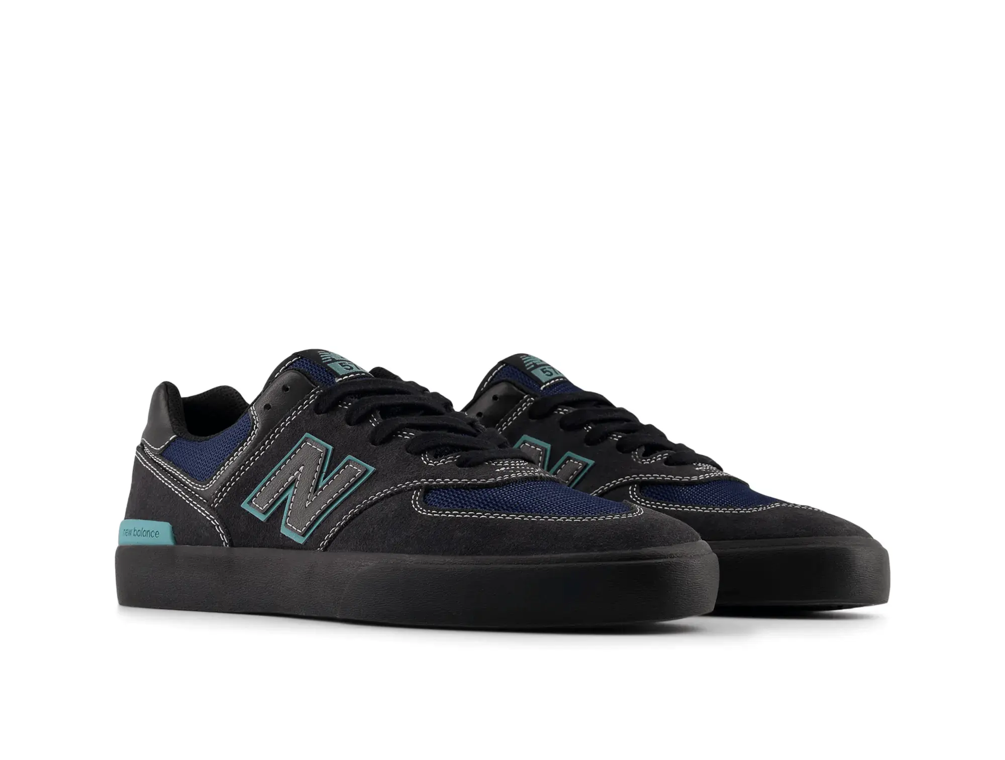 Zapatilla New Balance N574 Hombre Negro - Image 3