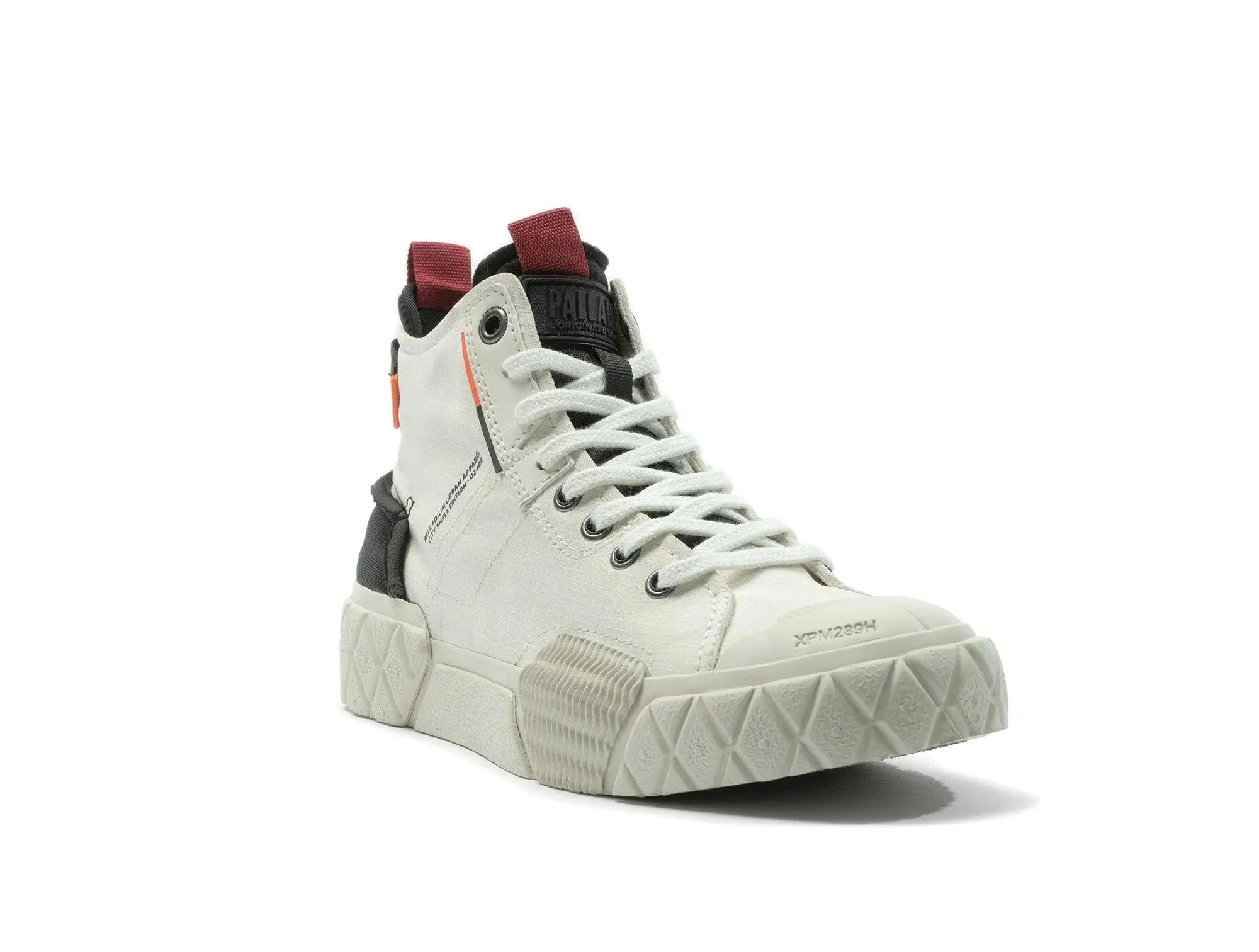 Zapatilla Palladium Ace City Shell Hi Chukka Unisex Blanco - Image 5