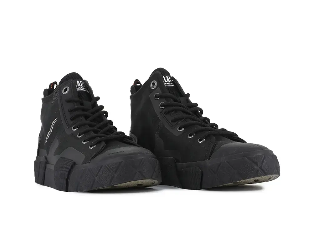 Zapatilla Palladium Ace City Shell Chuk2 Unisex Negro - Image 4