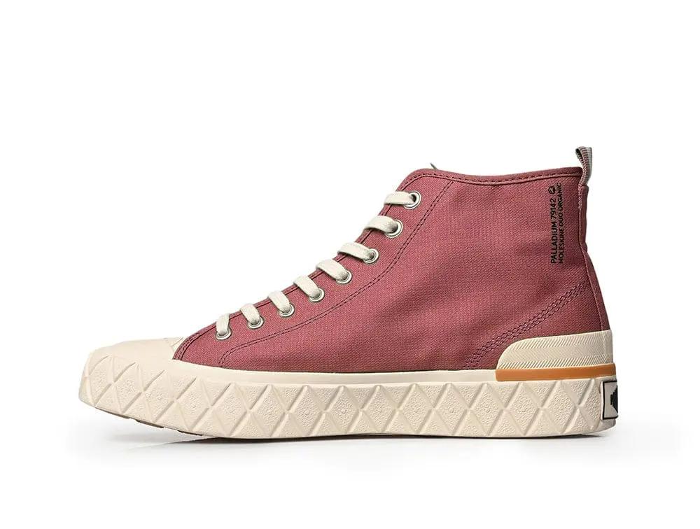 Zapatilla Palladium Palla Ace Chukka Mujer Rojo - Image 3