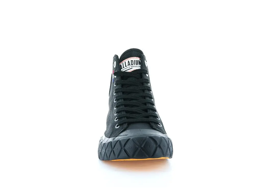 Zapatilla Palladium Palla Ace Mid Cuero Unisex Mono Negro - Image 3
