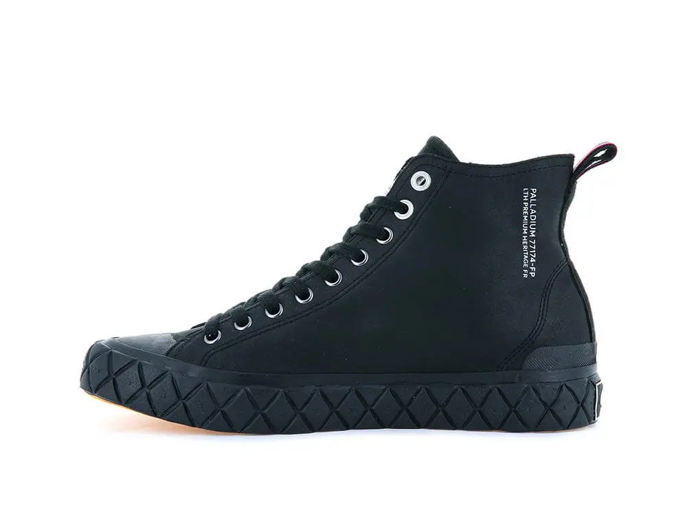 Zapatilla Palladium Palla Ace Mid Cuero Unisex Mono Negro - Image 4