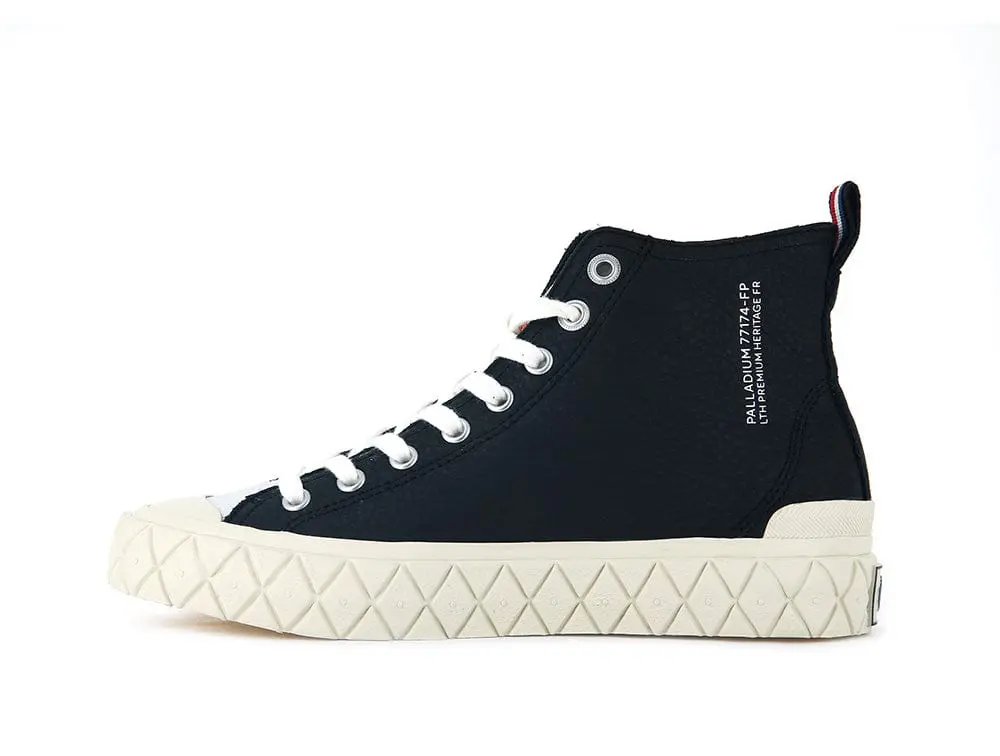 Zapatilla Palladium Palla Ace Mid Cuero Unisex Negro - Image 6