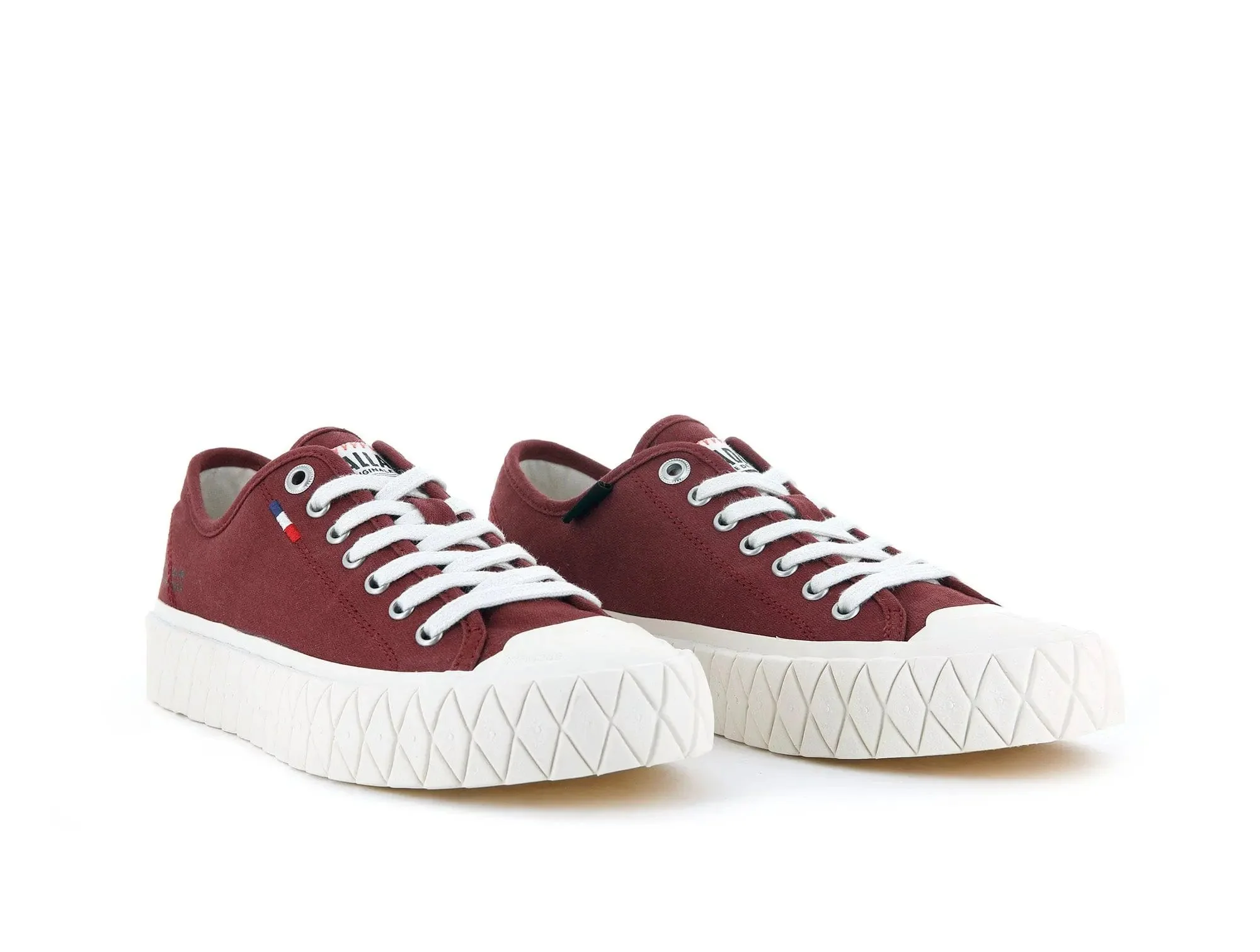 Zapatilla Palladium Palla Ace Unisex Burdeo - Image 3