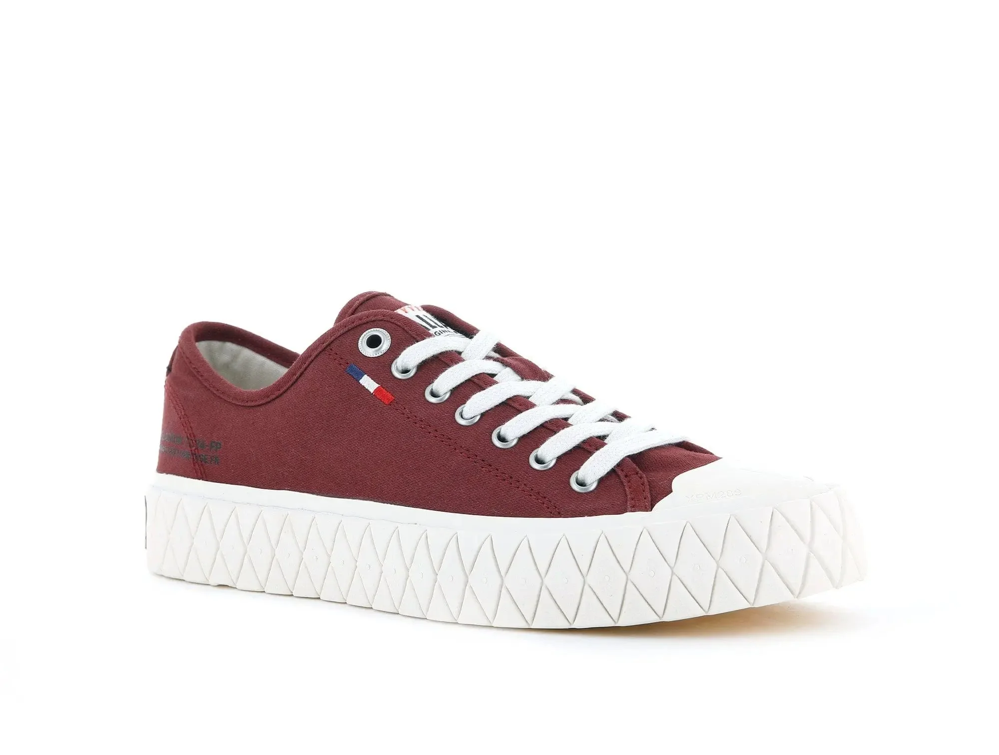 Zapatilla Palladium Palla Ace Unisex Burdeo - Image 4