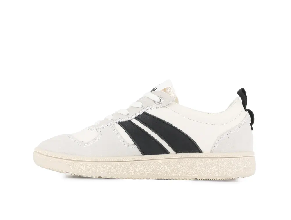 Zapatilla Palladium Pallacup Flame Leather Unisex Blanco - Image 2