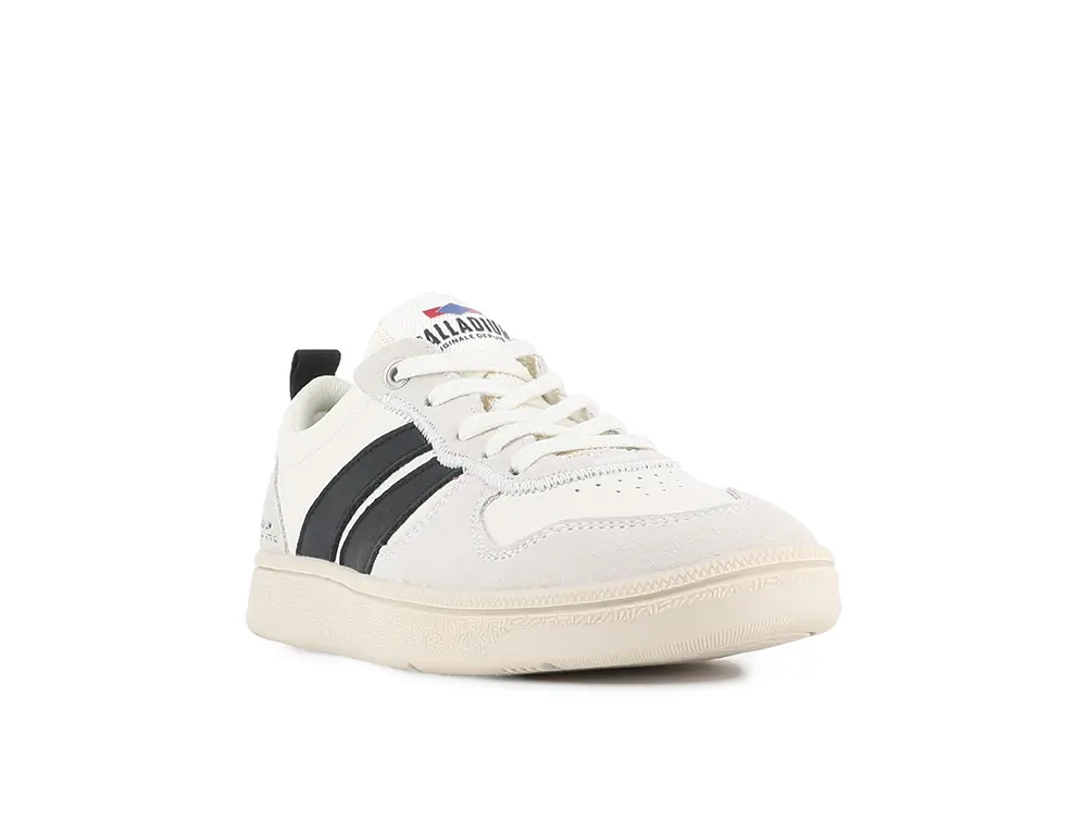 Zapatilla Palladium Pallacup Flame Leather Unisex Blanco - Image 4