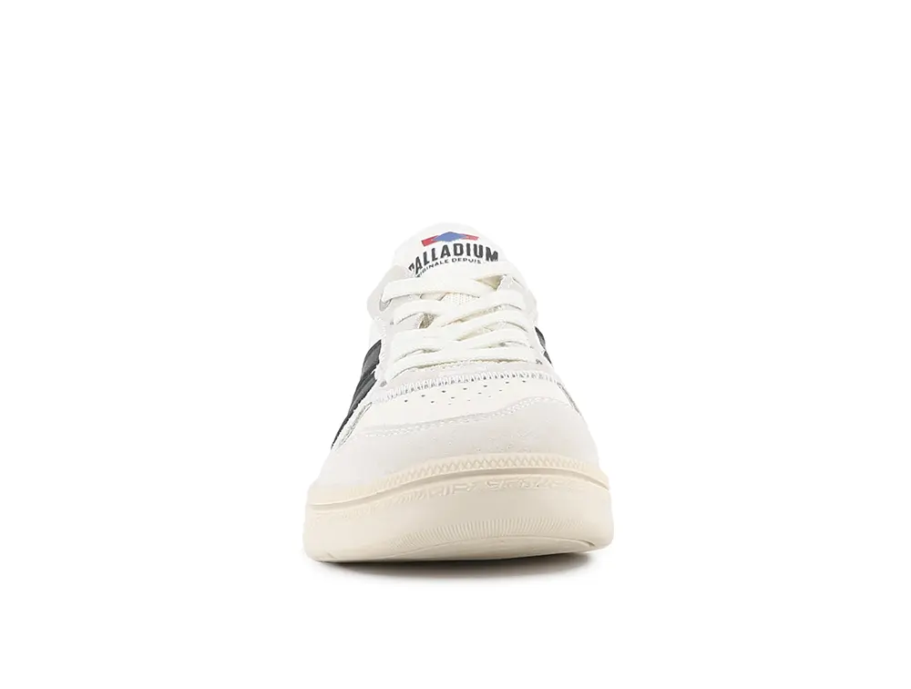 Zapatilla Palladium Pallacup Flame Leather Unisex Blanco - Image 5